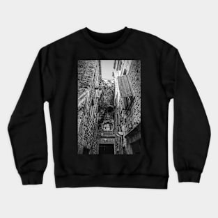 Buildings in Split, Croatia Crewneck Sweatshirt